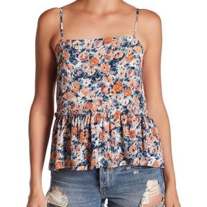 Current/Elliott peplum tank